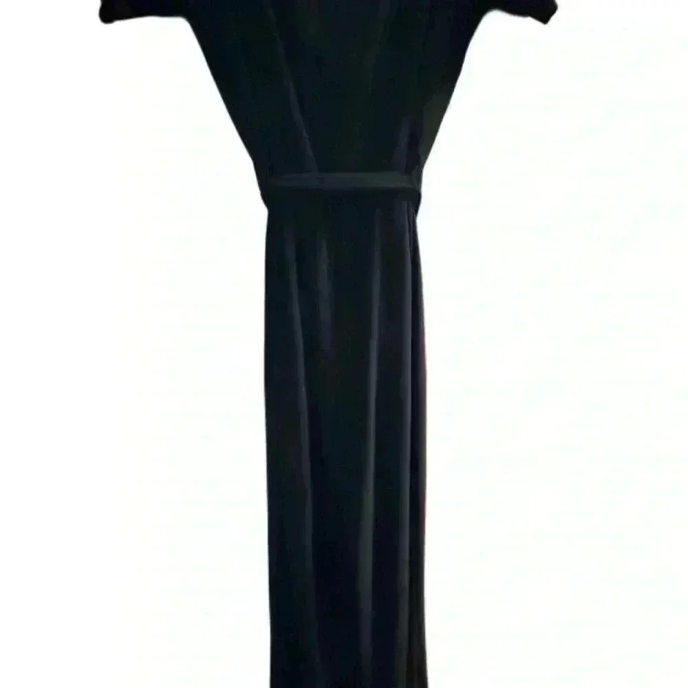 Fashion Nova Belted Black Jumpsuit Size 1X - Picture 8 of 8
